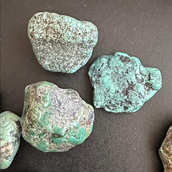 Vintage Genuine Turquoise loose stone beads - Picture 3 of 8